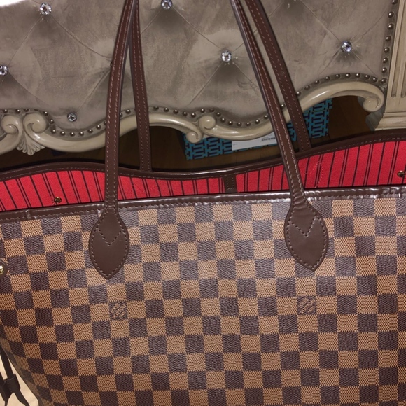 LV NEVERFULL DAMIER EBENE - Picture 3 of 8